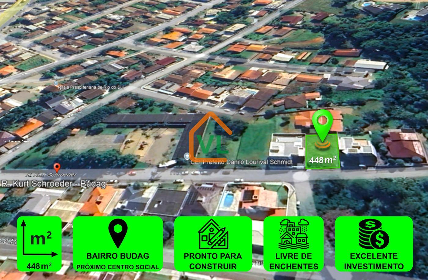 Terreno à venda, 448m² - Foto 1